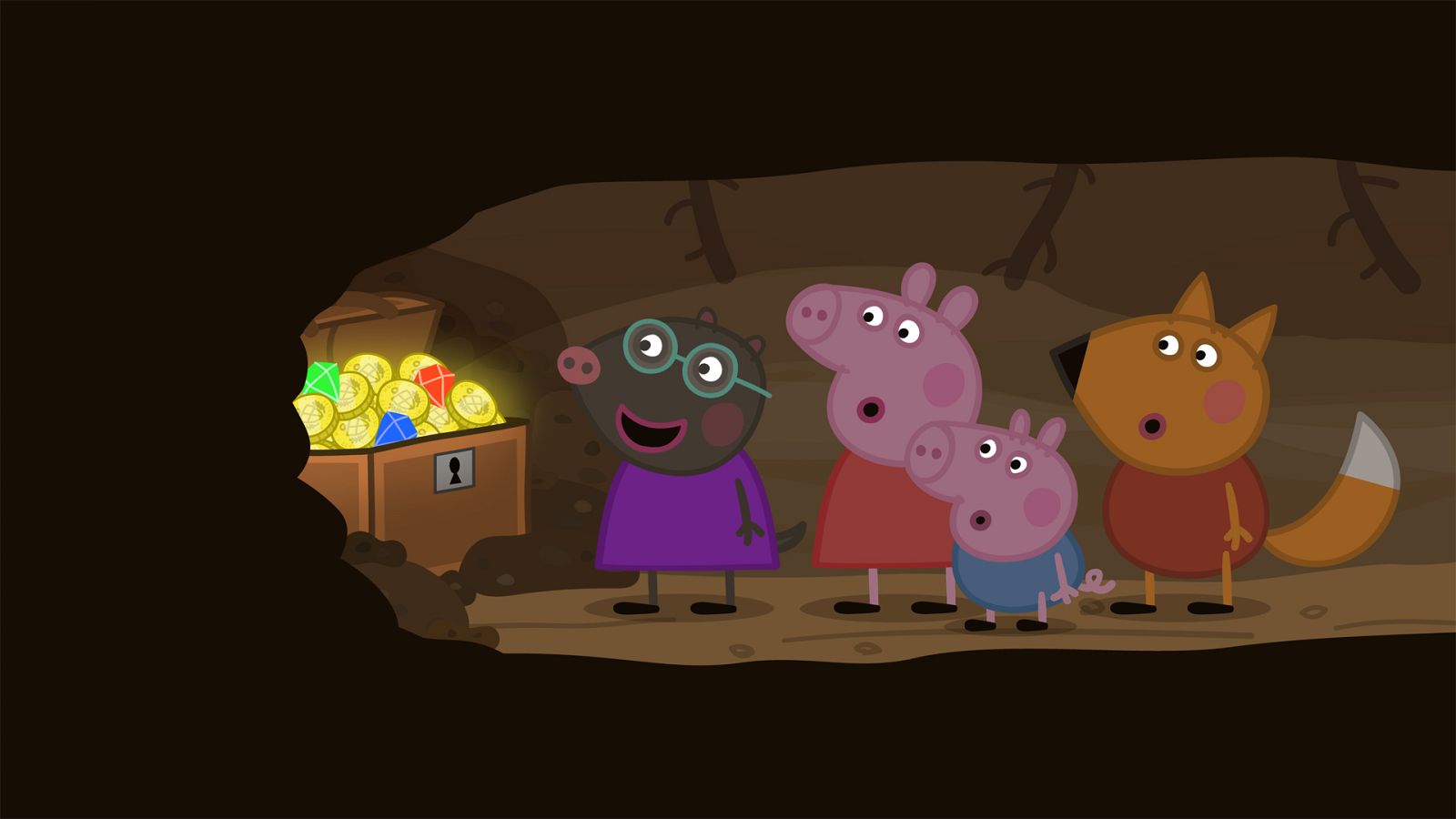 Peppa Pig en inglés - Buried treasure - RTVE.es - Peppa Pig en inglés | Ver