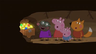 Peppa Pig en inglés - Buried treasure - RTVE.es - Peppa Pig en inglés | Ver