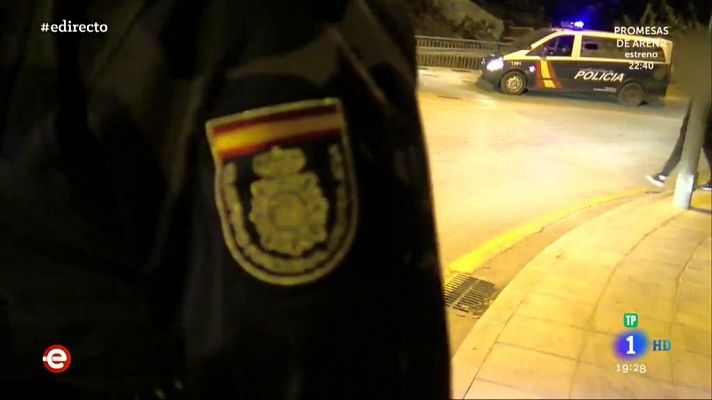 Un día con el subgrupo de noche de la policia nacional de El