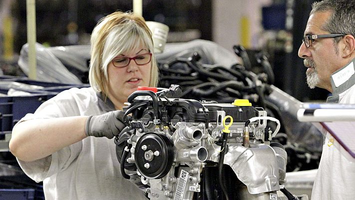 Telediario 1 - Trabajo ha sancionado a 107 empresas con más de 113.000 euros por infracciones del registro horario