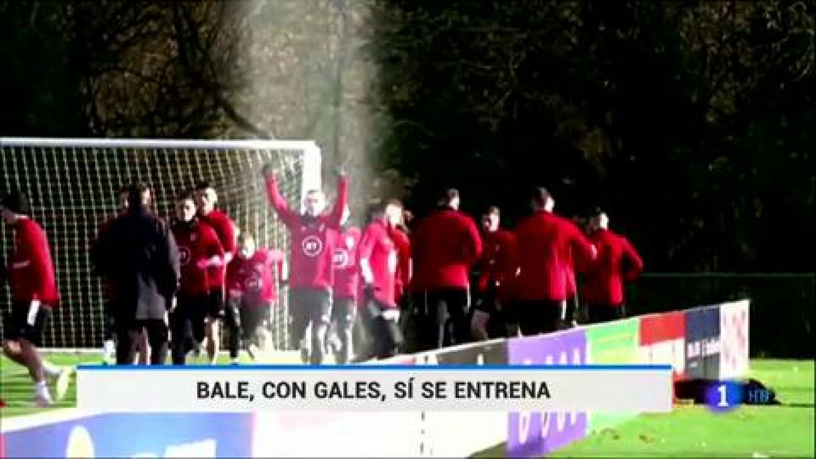 Bale se entrena con Gales un mes después de su lesión