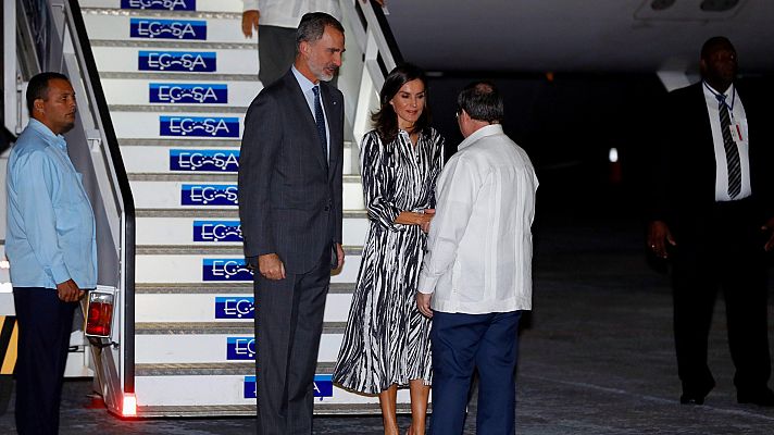 Telediario 1 - Los reyes comienzan su visita de Estado en La Habana