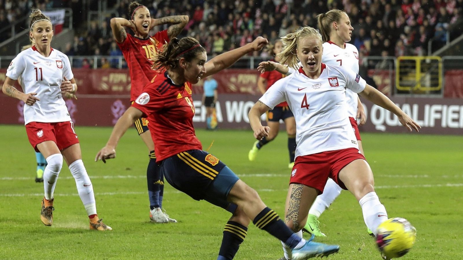Fútbol - Clasificación Eurocopa femenina 2021 3ª jornada: Polonia - España - RTVE.es