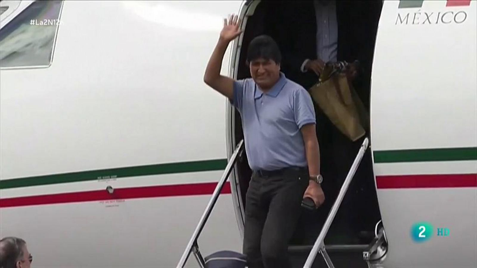 El expresidente de Bolivia ya ha llegado a México