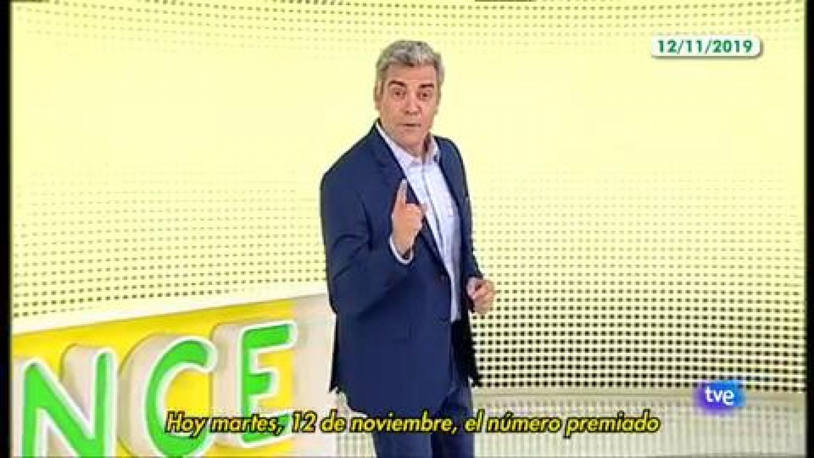 Sorteo ONCE - 12/11/19 - ver ahora