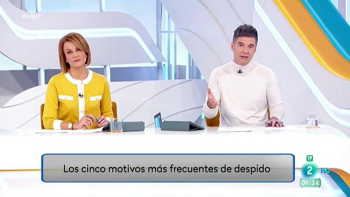 Aquí hay trabajo - Las 5 causas de despido legales más frecuentes