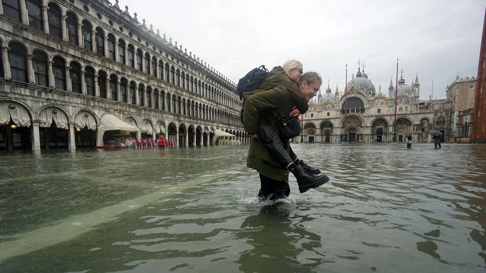  Venecia sufre su peor inundación desde 1966