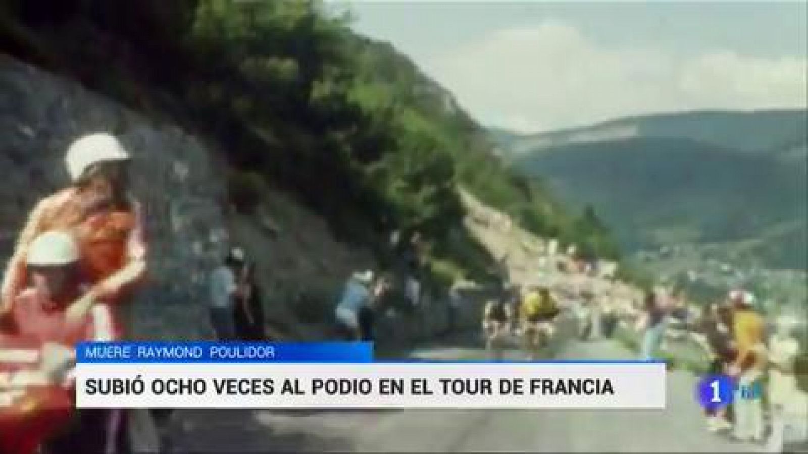 Telediario 1: Muere Poulidor, el ciclista 'segundón' más querido | RTVE Play