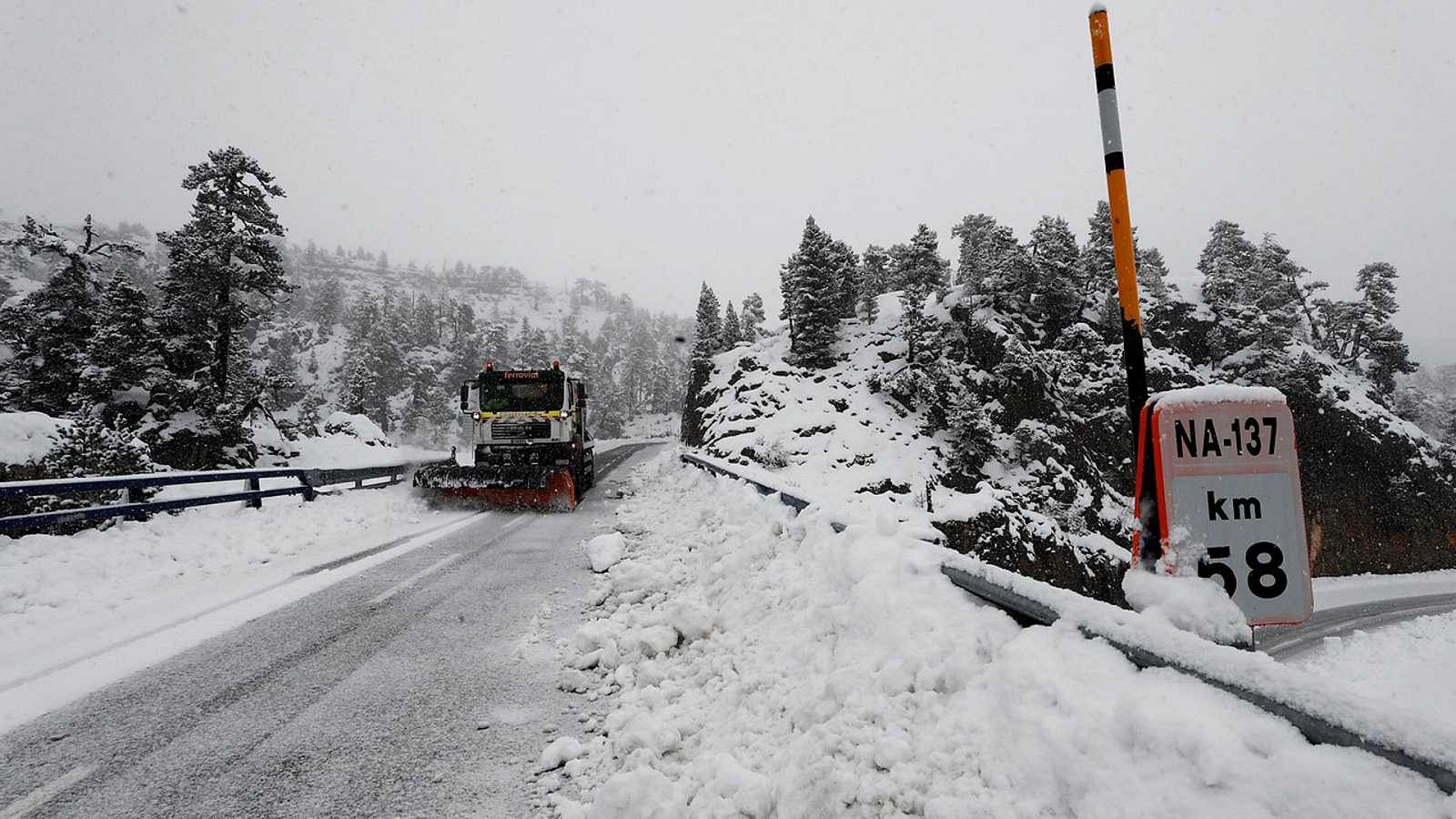 Un temporal de frío y nieve cubrirá de blanco gran parte de la península