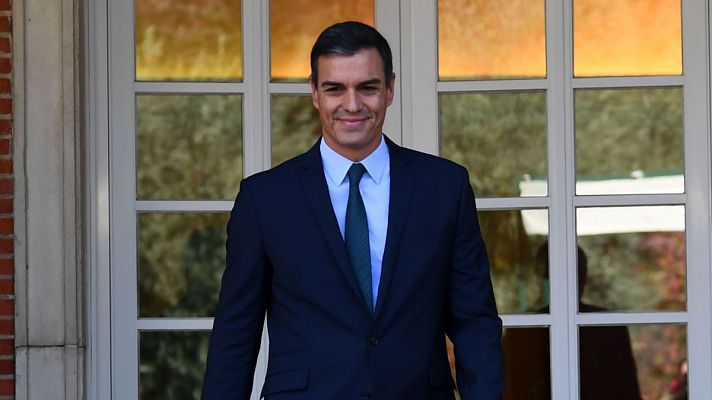 Telediario 1 - Sánchez, a ERC: "PSOE y Unidas Podemos apuestan por el diálogo"