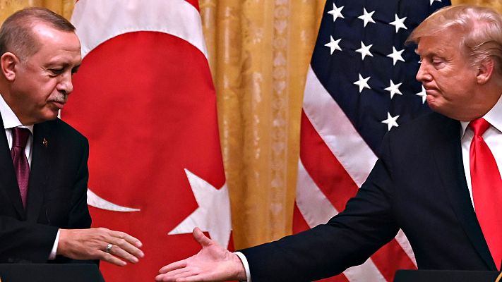 Trump recibe a Erdogan en la Casa Blanca para recuperar la fluidez en las relaciones diplomáticas