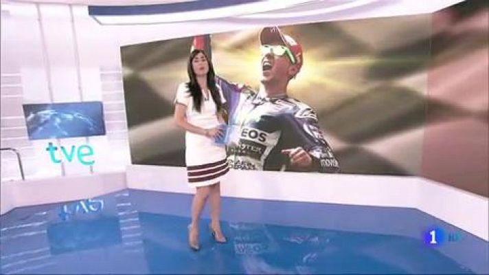 Telediario 1 - Jorge Lorenzo anuncia su retirada del motociclismo