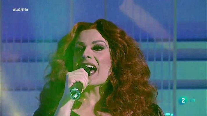 La 2 Noticias - La Prohibida y Algora cantan "Bouvet" en La 2 Noticias