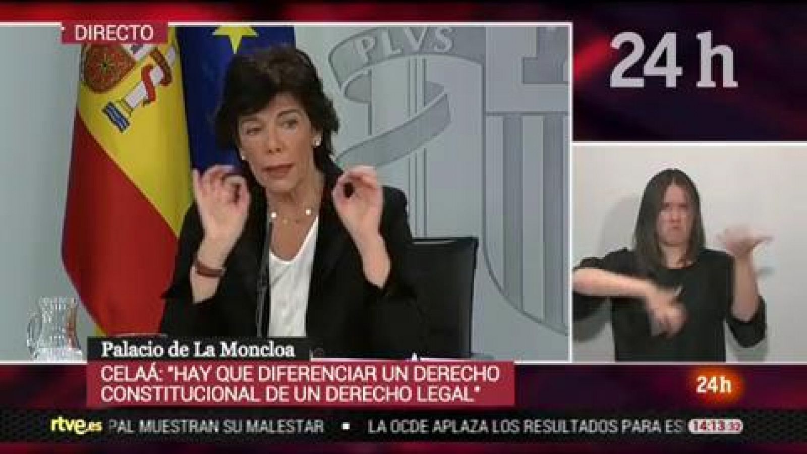 Celaá, sobre la concertada: "Las familias no tienen nada que temer, es una controversia alimentada de forma artificial"