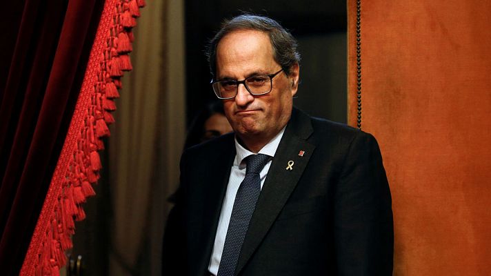 Telediario 1 - La Generalitat suspende una encuesta de la Universidad de Lleida que preguntaba a alumnos por el independentismo