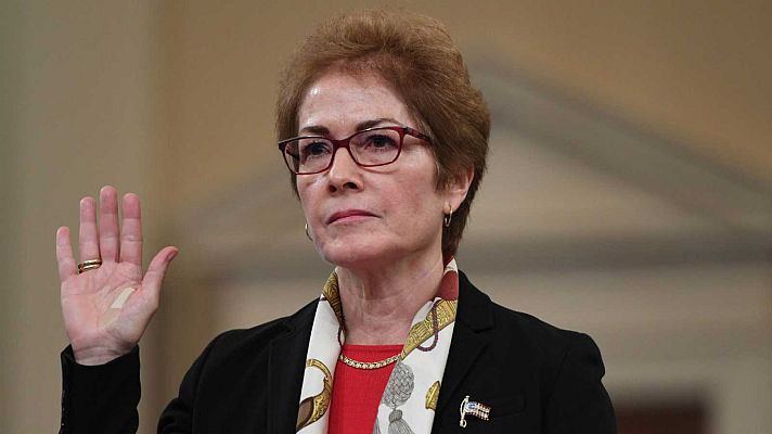 Informativo 24h - Trump ataca a la exembajadora de EE.UU. en Ucrania mientras declara que se sintió amenazada por él