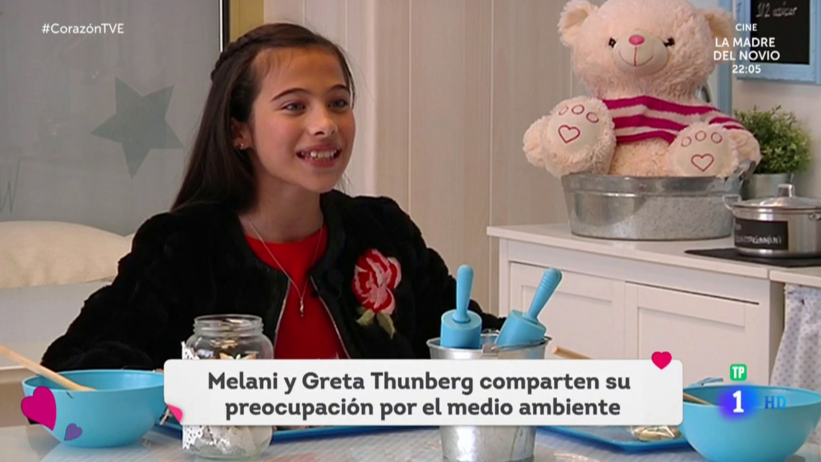 Corazón - Melani: "Soy muy fan de Greta Thunberg y la sigo en todo lo que hace"