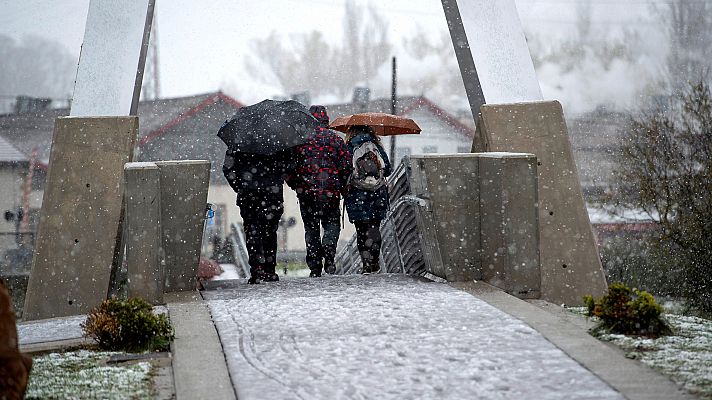 Noviembre deja postales de invierno en muchos puntos de España