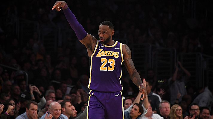 Telediario 1 - LeBron James lleva a los Lakers a lo más alto