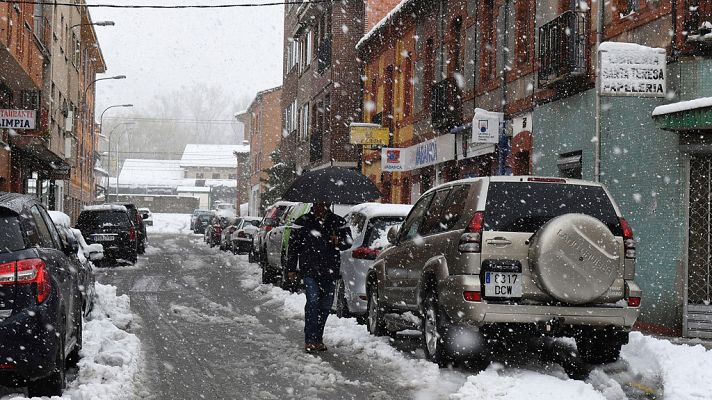 El tiempo - El temporal cede pero 8 provincias siguen con avisos por lluvia, nieve y olas