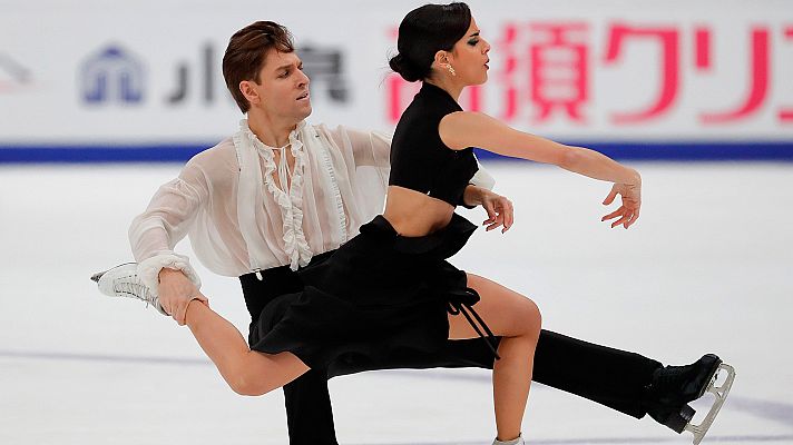 Hurtado y Jalyavin, bronce en la Rostelecom Cup