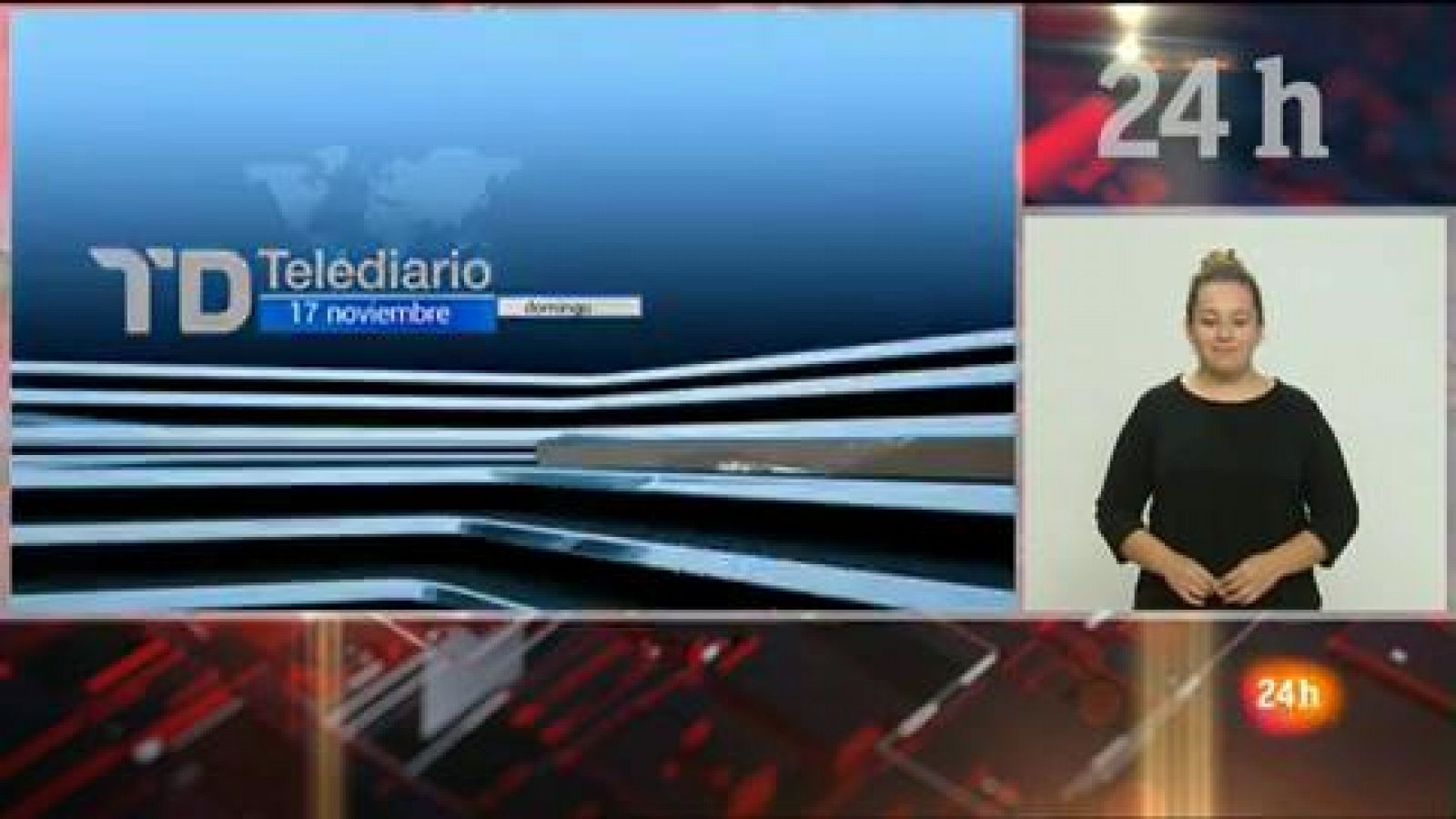 Telediario - 15 horas - 17/11/19 - Lengua de signos - RTVE.es
