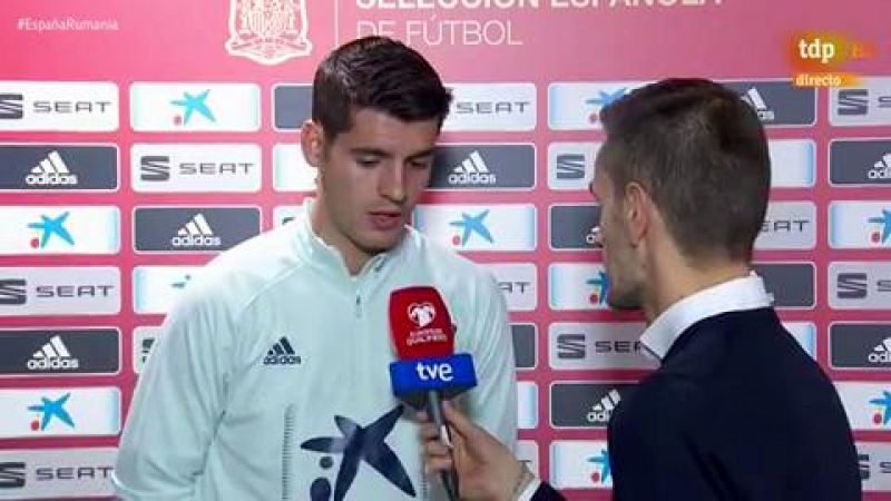 Morata: "El trabajo es el secreto de mi racha"