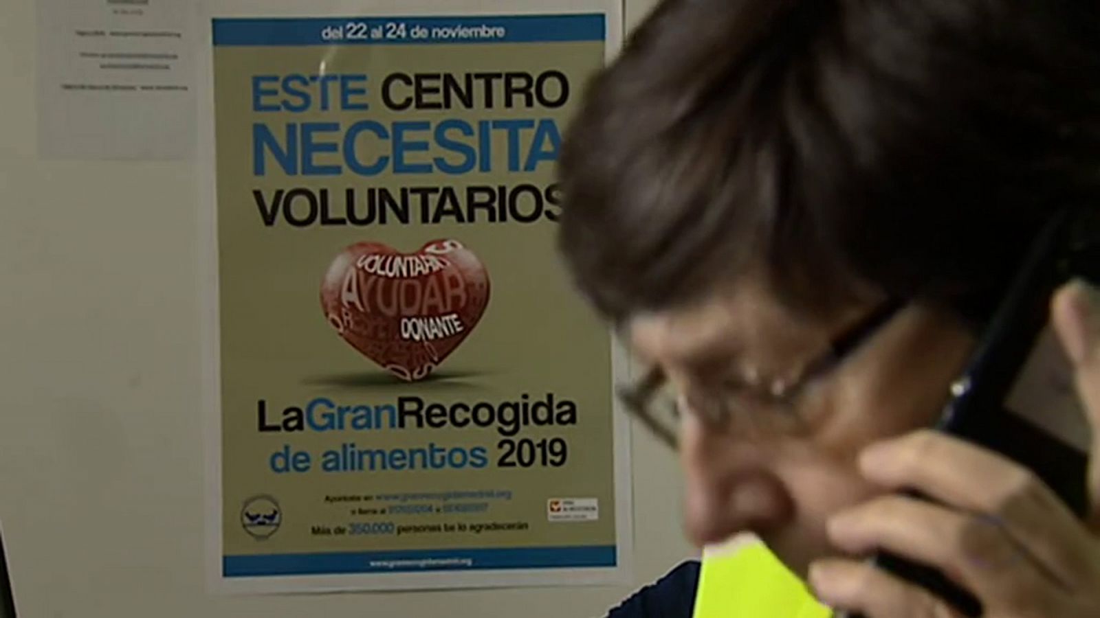 Telediario 1: Los bancos de alimentos preparan su gran recogida y para ello necesitan la colaboración de los voluntarios | RTVE Play