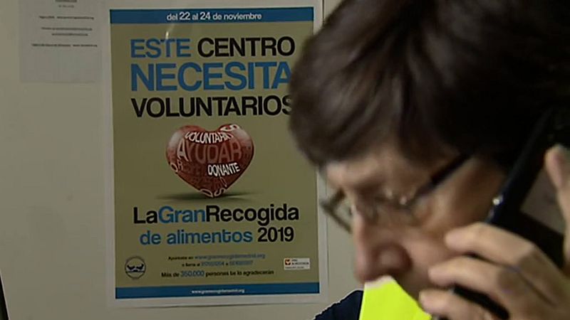 Los bancos de alimentos preparan su gran recogida y para ello necesitan la colaboración de los voluntarios
