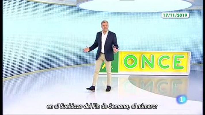 Sorteos ONCE - Sorteo ONCE - 17/11/19