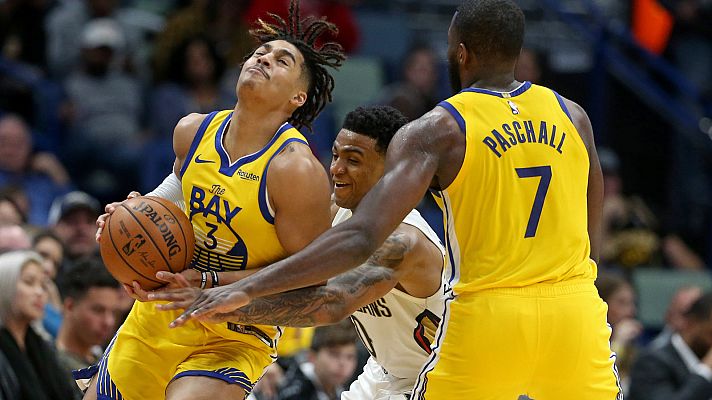 Telediario 1 - Los Warriors, colistas; buena actuación de Juancho