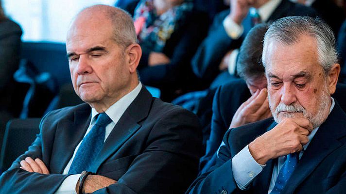 Telediario 1 - El caso de los ERE: ¿quién es quién de los 21 acusados?