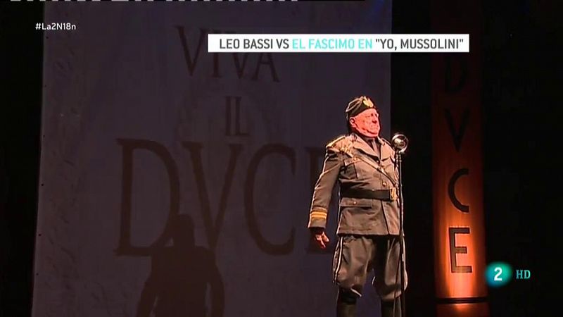 Leo Bassi se mete en la piel de Mussolini