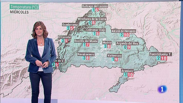 El Tiempo en la Comunidad de Madrid - 19/11/19 