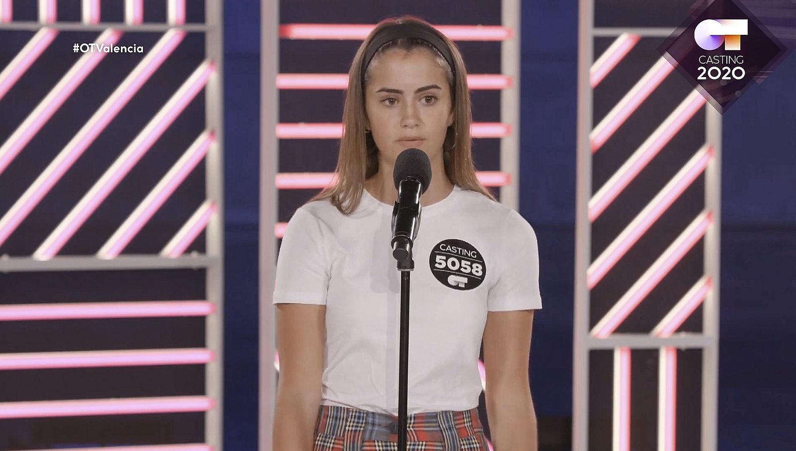 Aspirante que confiesa su miedo