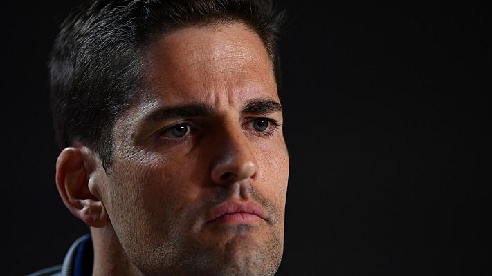 Telediario 1 - Robert Moreno rehúsa responder a Rubiales en su despedida