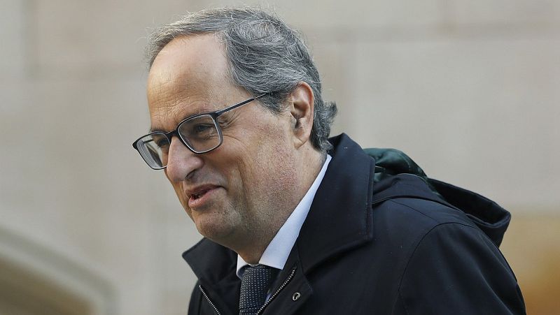 Quim Torra descarta un adelanto electoral en Cataluña a día de hoy