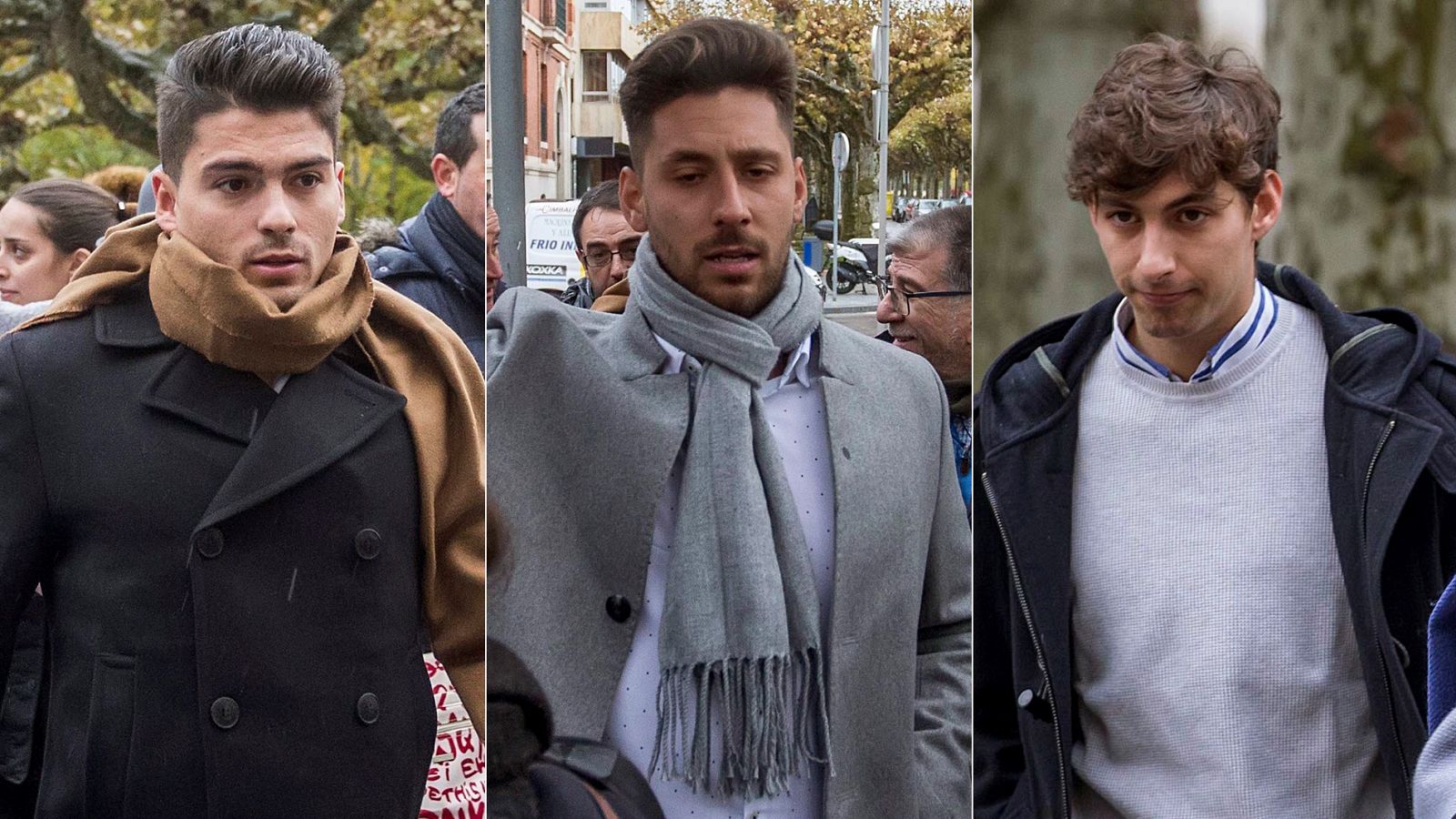 Los tres exjugadores de la Arandina niegan que mantuvieran relaciones sexuales con la menor