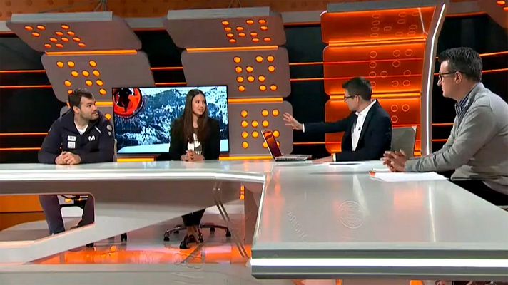 Quim Salarich y María Hidalgo en TDP Club: "La Casa España en Saas Fee es fundamental para hacer una buena temporada"