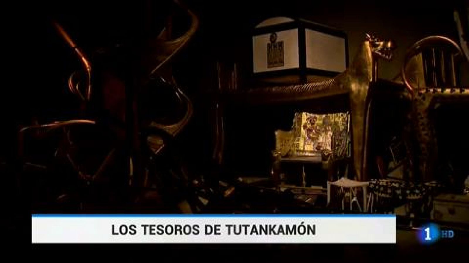 Telediario 1: Llega a Madrid la exposición 'Tutankhamón: la tumba y sus tesoros' | RTVE Play