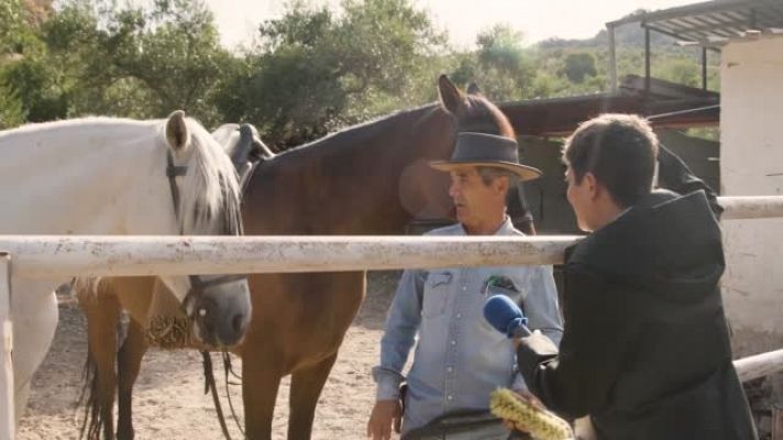 Eva al trote por Zahara de la Sierra