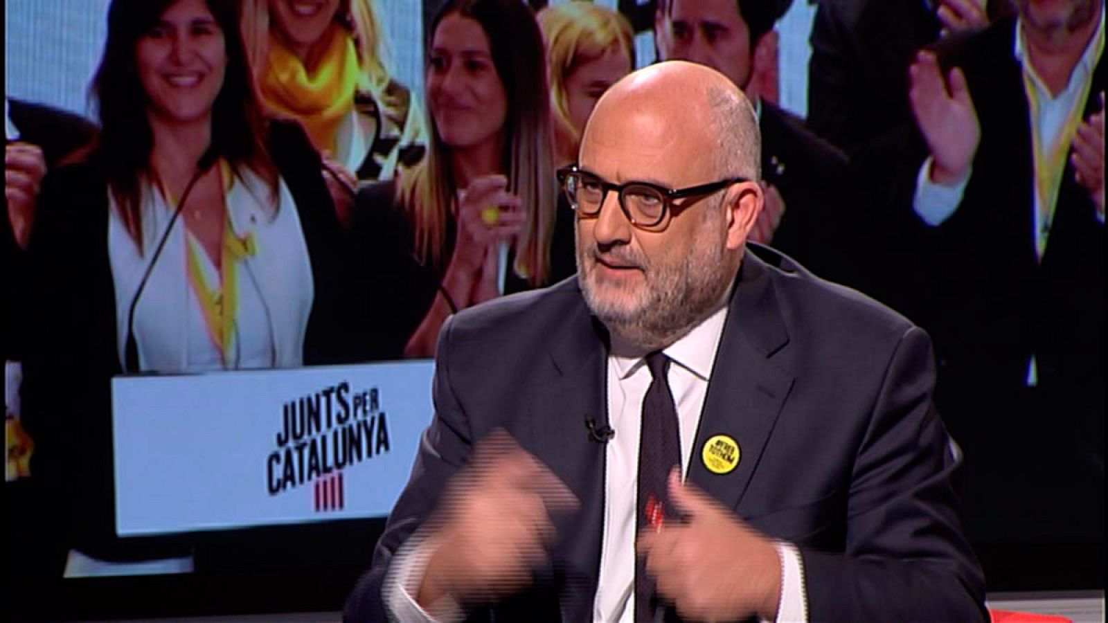 El programa d'actualitat parlamentària de TVE Catalunya, 'Aquí Parlem', dirigit i presentat per Lluís Falgàs, compta aquesta setmana amb Eduard Pujol.