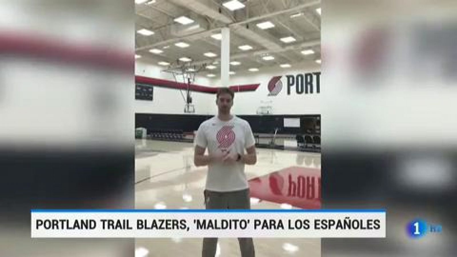 Telediario 1: Portland Trail Blazers, un destino sin fortuna para los españoles | RTVE Play