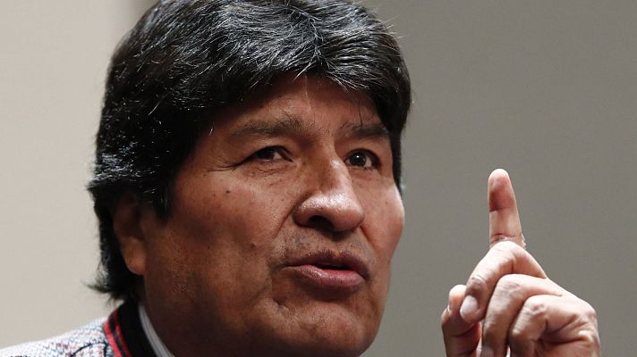 Telediario 1 - El Gobierno provisional de Bolivia acusa a Evo Morales de terrorismo