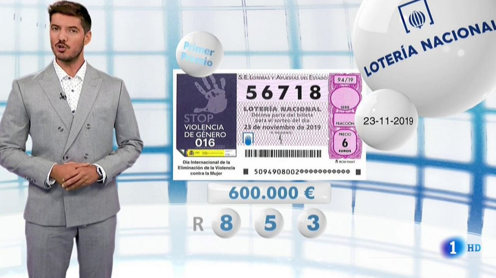 Lotería Nacional - 23/11/19 - RTVE.es