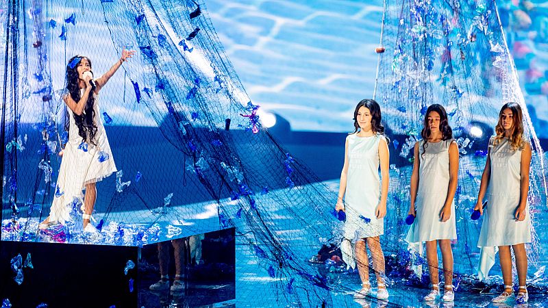 Eurovisi�n Junior 2019 - Actuaci�n de Melani en el ensayo de jurados (Jury Rehearsal)