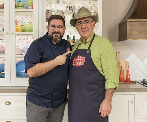 El chef Abraham García, visita "Hacer de comer" 