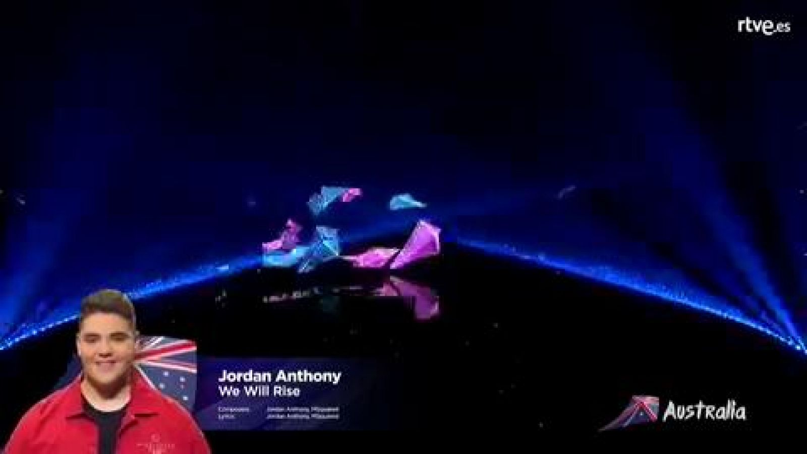Eurovision Junior - Australia canta 'We will rise' - RTVE.es 