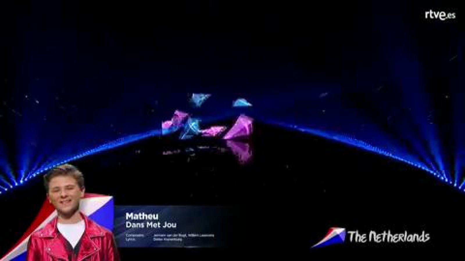 Eurovisión Junior - Países Bajos canta "Dans met jou" - RTVE.es 