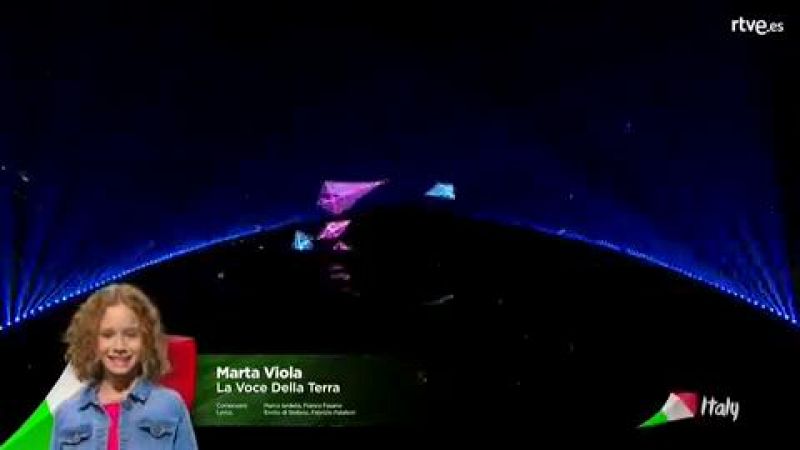 Eurovisin Junior 2019 - Marta Viola canta por Italia "La voce della terra"